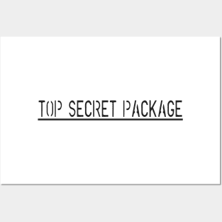 Top secret white Posters and Art